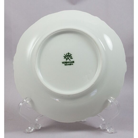 Rosenthal R C Versailles Bavaria Porcelain Cup and Saucer Set Floral Roses - Picture 3 of 14